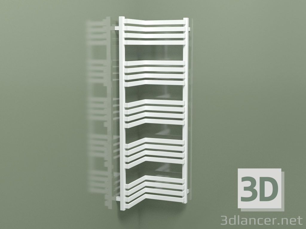 3d model Incorner heated towel rail (WGQIN127035-SX, 1275x350 mm) - preview