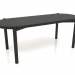 3d model Coffee table JT 053 (straight end) (1200x466x454, wood black) - preview