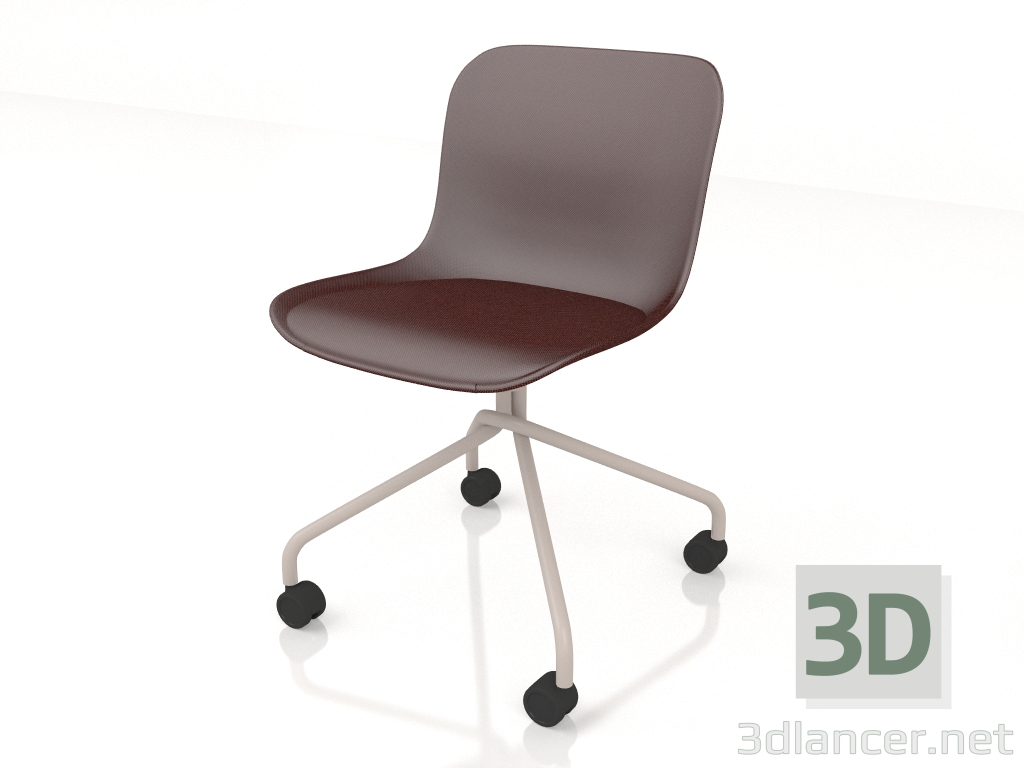 modello 3D Sedia Baltic 2 Classic BLK4P13K - anteprima