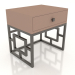 3d model Bedside cabinet (Cappuccino) - preview