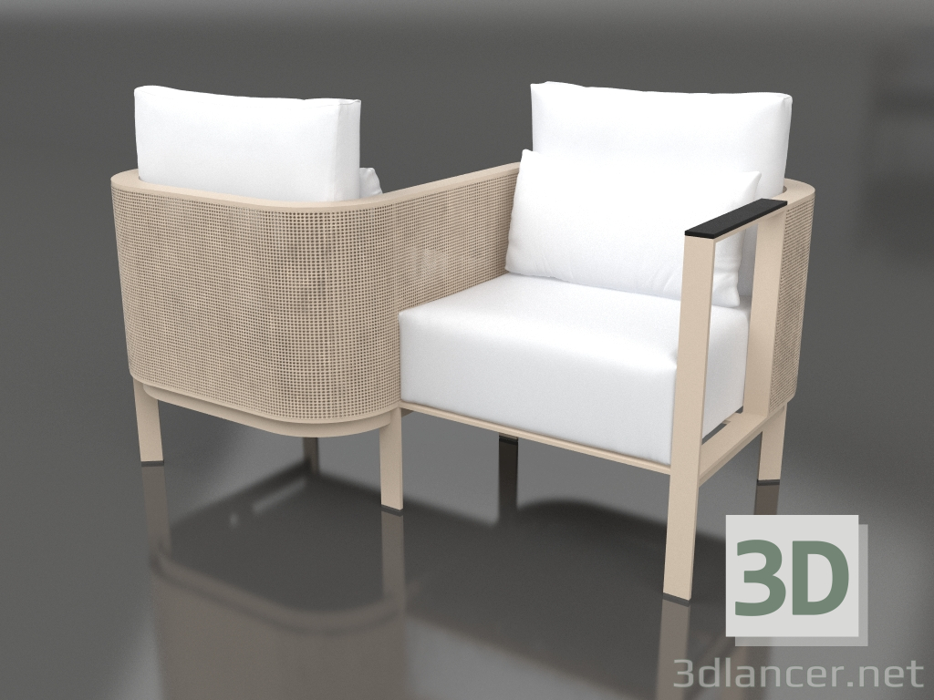 Modelo 3d Sofá Tu&Yo (Areia) - preview