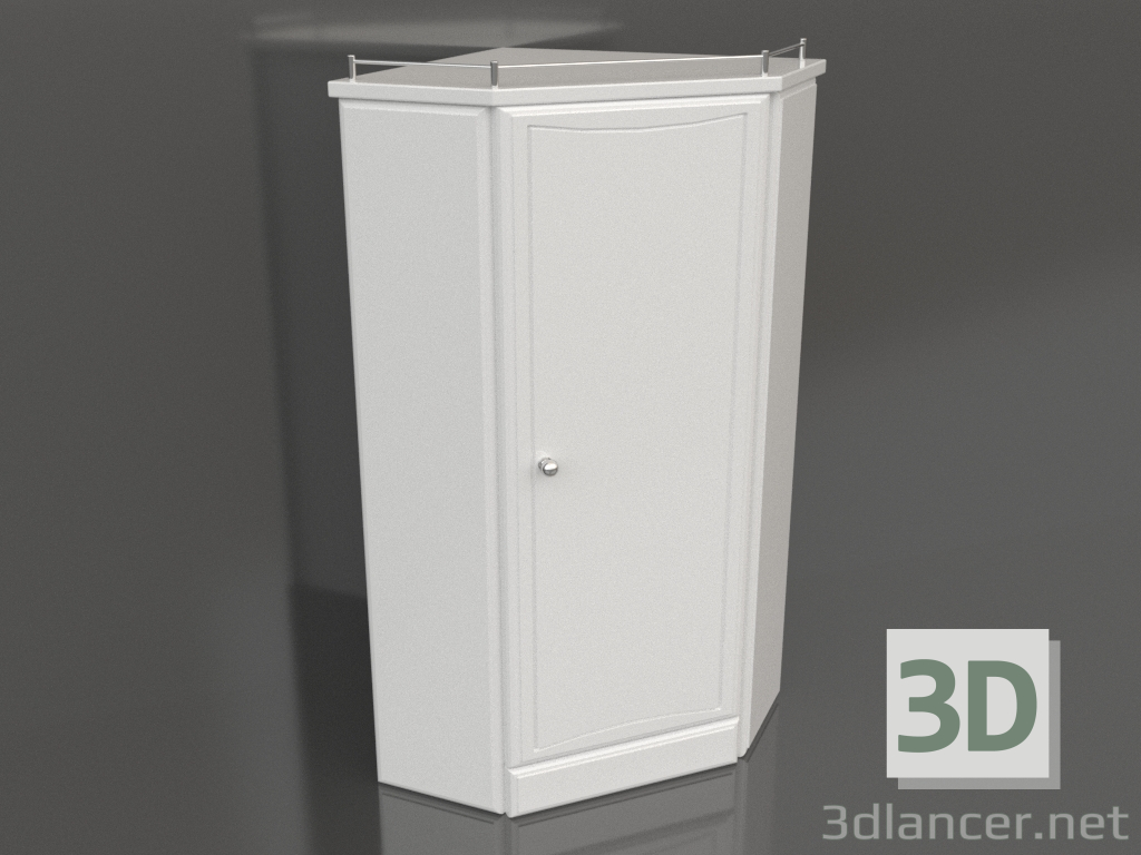 3D modeli Köşe yer dolabı 38 cm (Ba.03.36) - önizleme