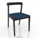 modèle 3D Chaise 463 mm (noir RAL 9005) - preview