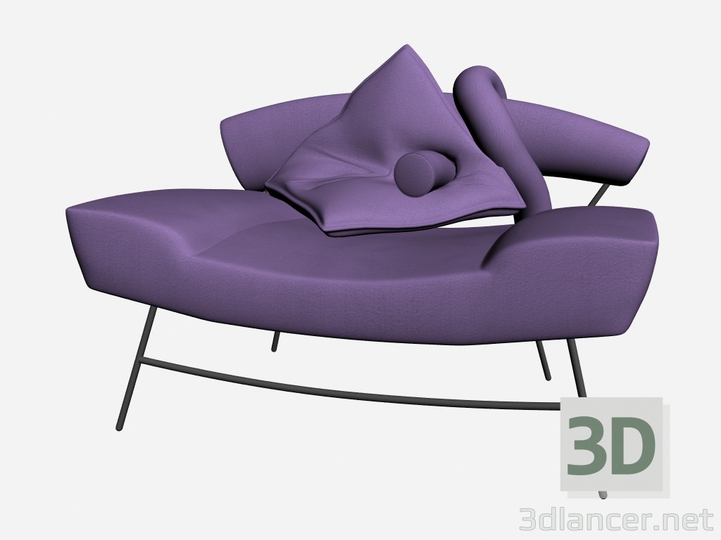 Modelo 3d Assento de horizonte - preview