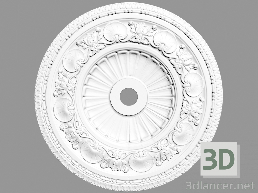 modèle 3D Sortie de plafond (P116) - preview