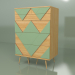 3d model Chest of drawers Big Woo (keil, light veneer) - preview