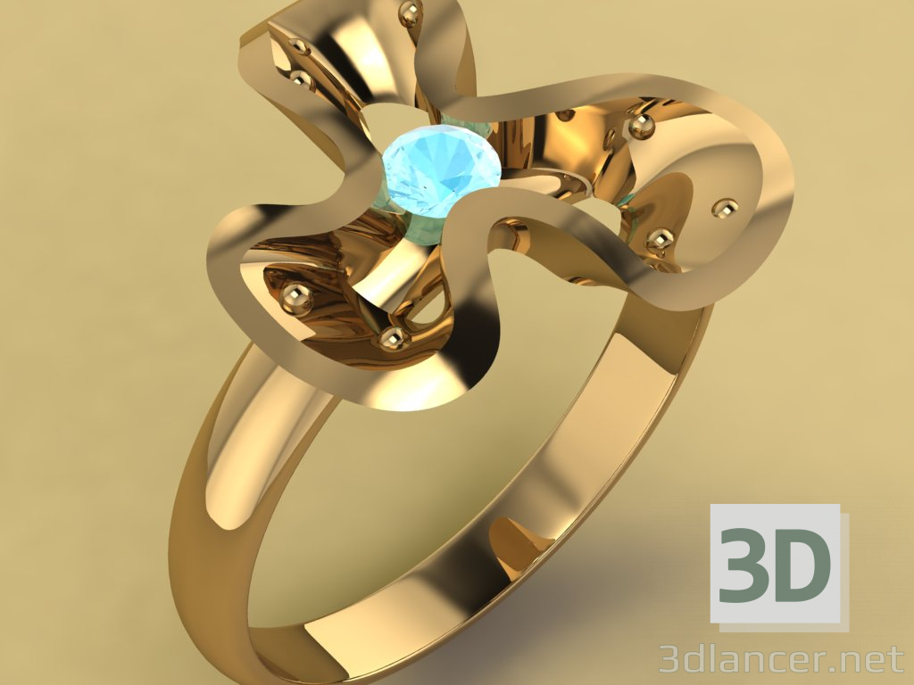 modèle 3D Bague - preview