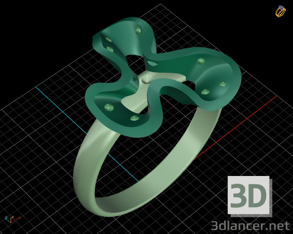 modello 3D Squillo - anteprima