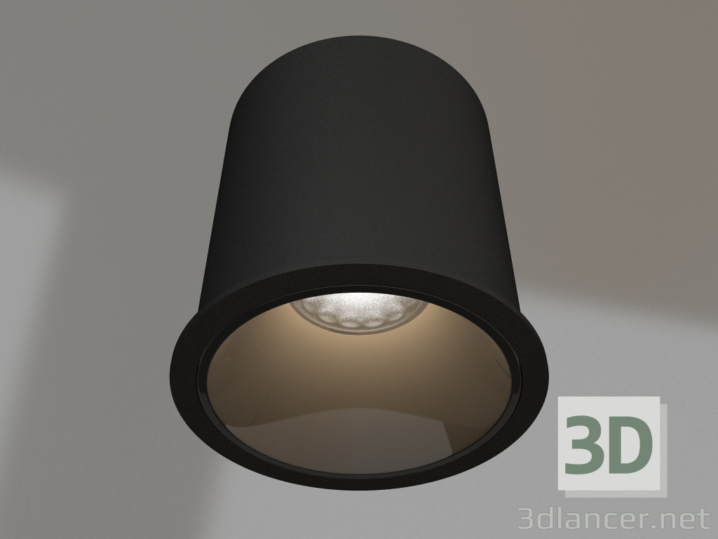 modèle 3D Lampe MS-ATLAS-BUILT-R112-35W Warm3000 (BK-BK, 30 degrés, 230V) - preview