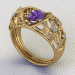 anillo de mujer 3D modelo Compro - render