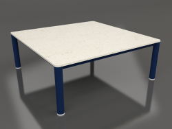 Mesa de centro 94×94 (Azul noche, DEKTON Danae)