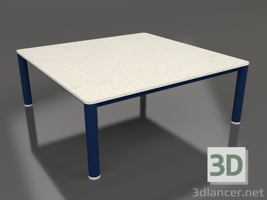 3d model Mesa de centro 94×94 (Azul noche, DEKTON Danae) - vista previa