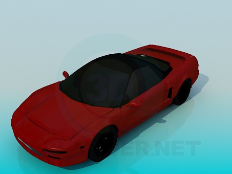 modello 3D Acura NSX - anteprima