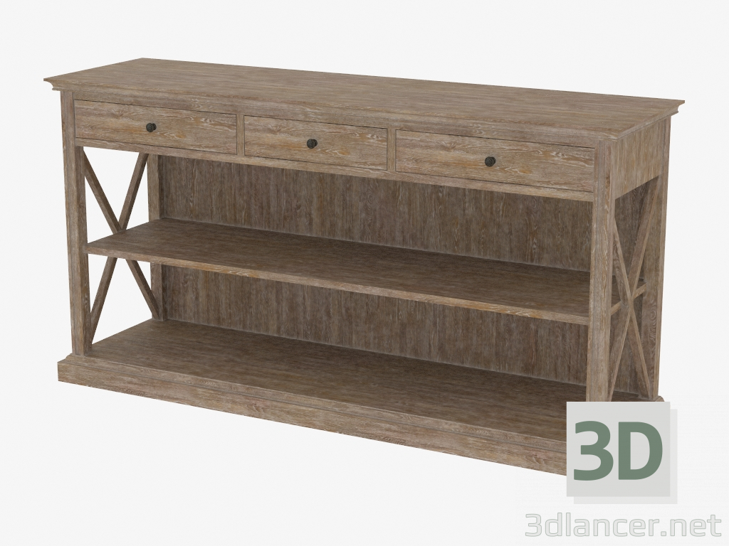 3d модель Стіл консольний FRENCH CASEMENT CONSOLE (8810.1141) – превью