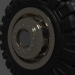 3d Truck wheel model buy - render