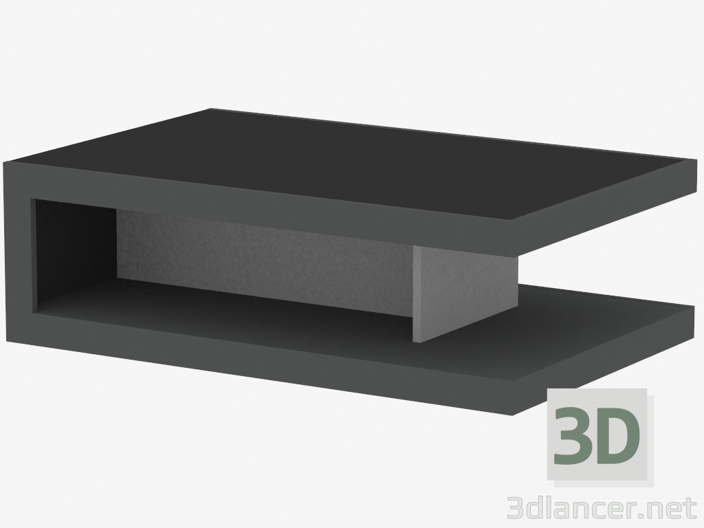 3D Modell Kaffeetisch (TYP LYOT02) - Vorschau