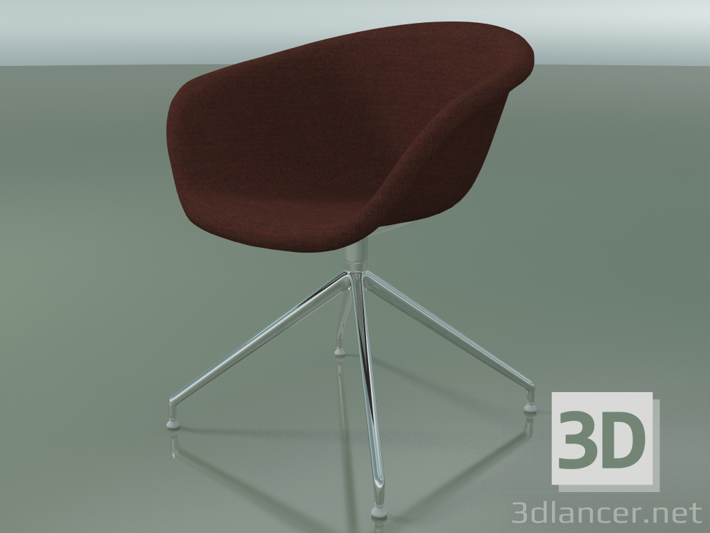 3d model Silla 4236 (sobre paso elevado, giratoria, con tapizado f-1221-c0576) - vista previa