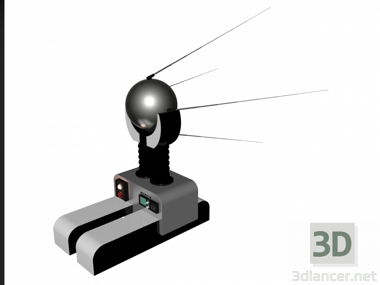 3D Modell Roboterlader - Vorschau