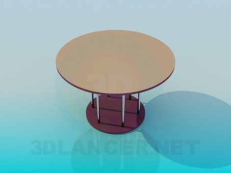 3d model Tea table - preview