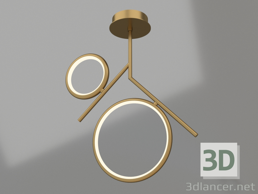 Modelo 3d lustre de teto (6582) - preview