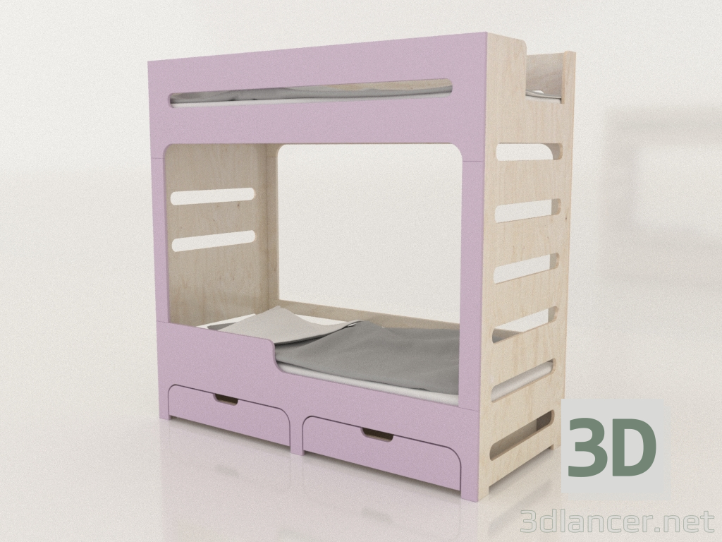 3d model Bunk bed MODE HL (URDHL1) - preview