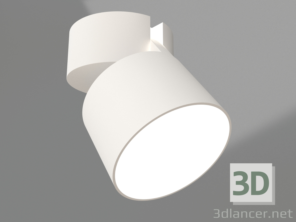 modèle 3D Lampe SP-RONDO-FLAP-R110-25W Day4000 (WH, 110°) - preview