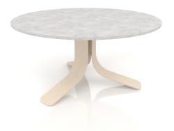 Coffee table Ø80 (Sand, DEKTON Kreta)