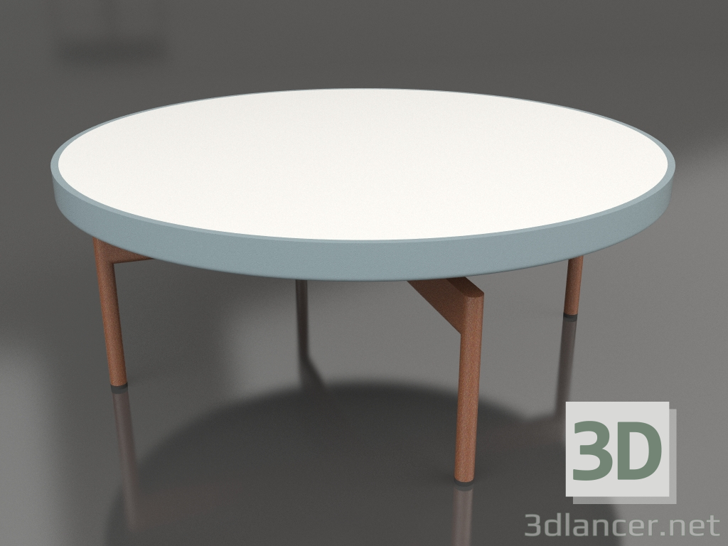 3d модель Стол журнальный круглый Ø90x36 (Blue grey, DEKTON Zenith) – превью