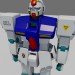 3d The character Gundam model buy - render