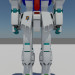 3d The character Gundam model buy - render