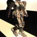 3d The character Gundam model buy - render