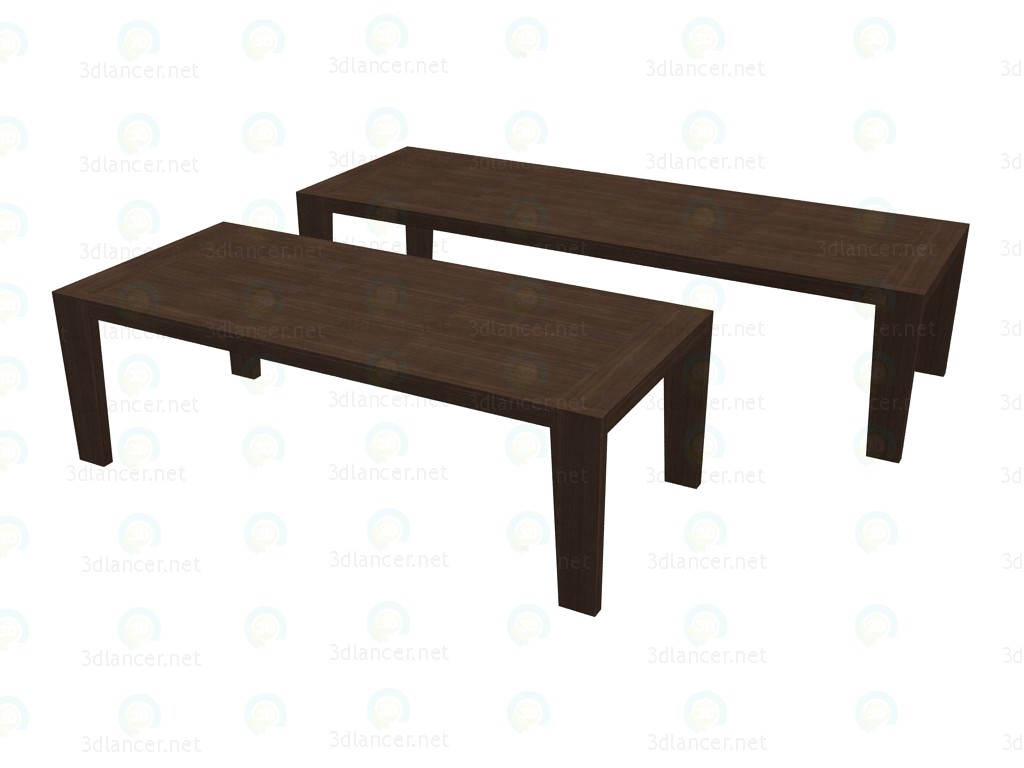 Modelo 3d Mesa de jantar 2912 - preview