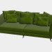 modèle 3D Sofa Victory Classic (230x99) - preview