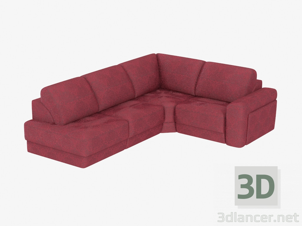 3D Modell Modulare Ecksofa - Vorschau