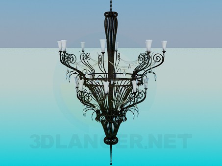 Modelo 3d Candelabro - preview