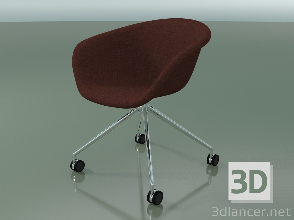 3d model Silla 4237 (4 ruedas, con tapizado f-1221-c0576) - vista previa