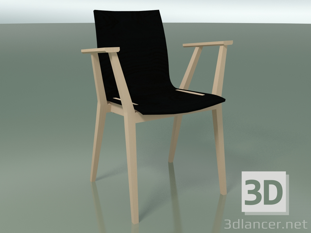 modello 3D Poltrona Stoccolma (321-700) - anteprima