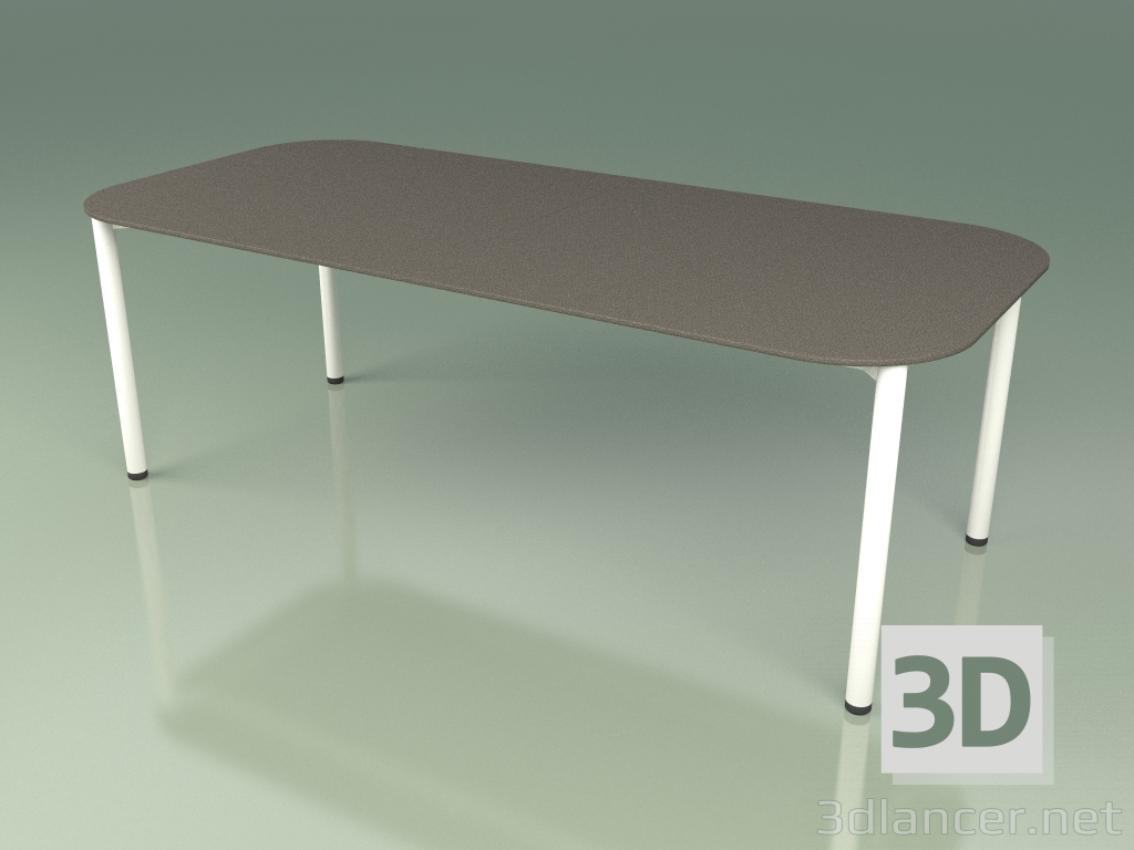 3d model Folded dining table 030 (Metal Milk) - preview