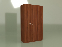 Wardrobe 3 doors DN 130 (Walnut)