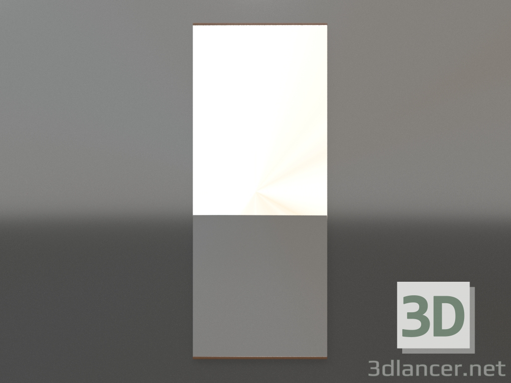 3d model Mirror ZL 01 (600x1500, wood brown light) - preview