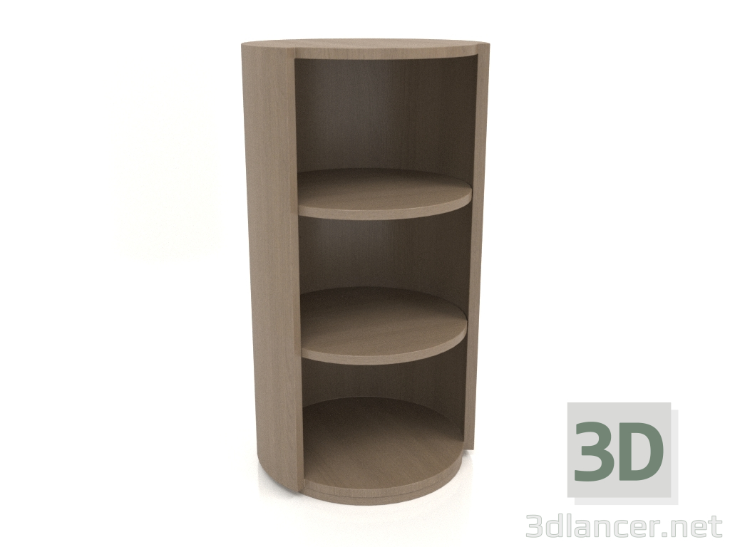 3d модель Стелаж TM 09 (D=503х931, wood grey) – превью