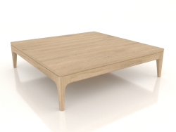 Alçak sehpa FARGO 1000x1000x250 mm (açık meşe)