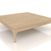 3D modeli Alçak sehpa FARGO 1000x1000x250 mm (açık meşe) - önizleme