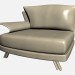 3d model Armchair Super roy - preview