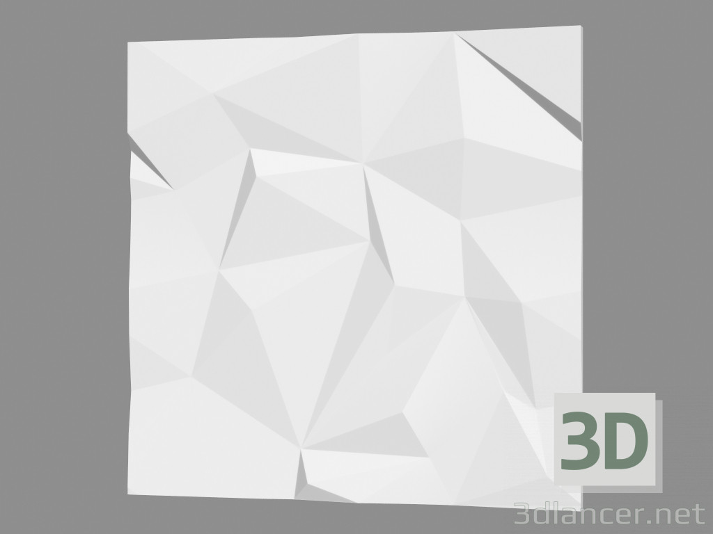 3d model Gypsum wall panel (art. 1007) - preview