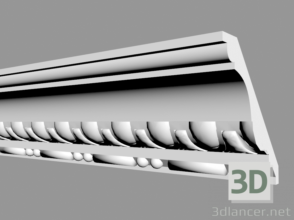 3d model Cornice C1036 - preview