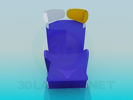 3d model Seat convertible - preview