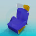 3d model Convertible de asiento - vista previa