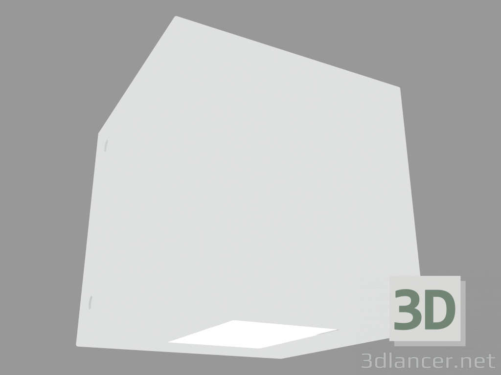 3D Modell Wandleuchte MINILIFT SQUARE (S5037) - Vorschau