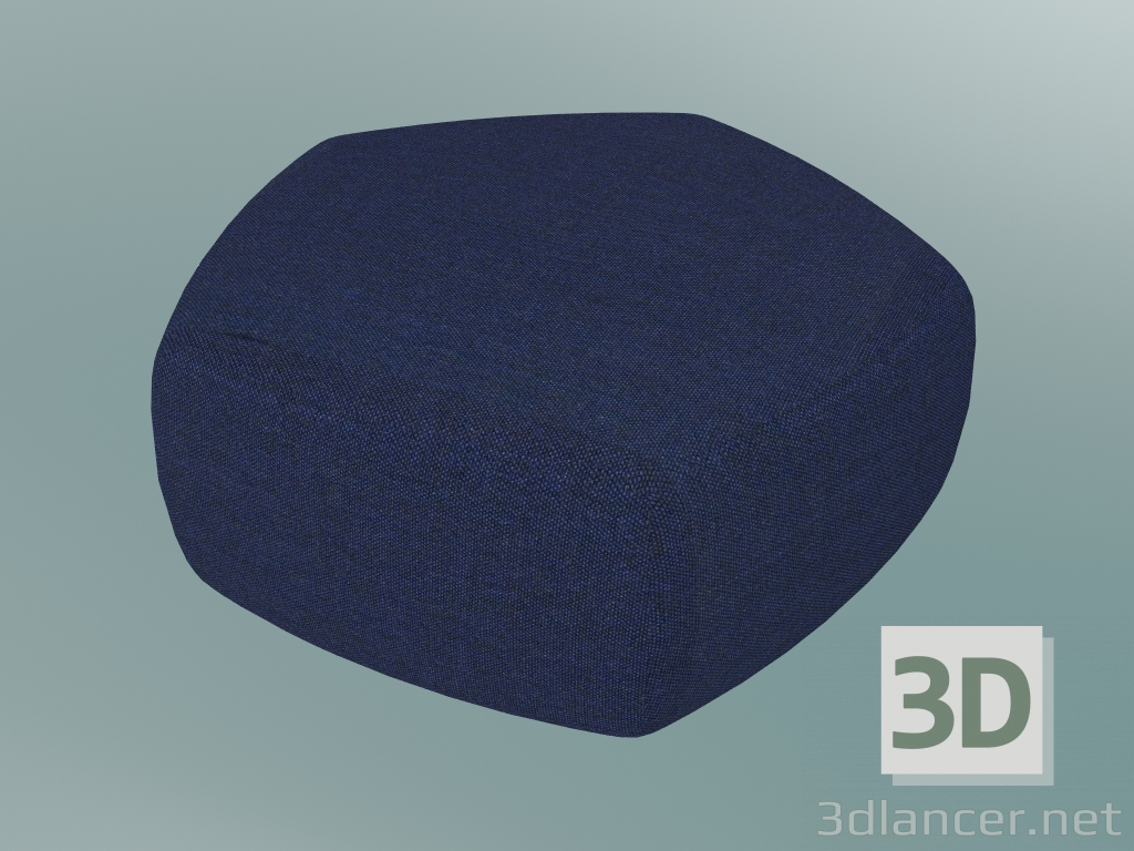 modèle 3D Pouf Five (Large, Remix 773) - preview